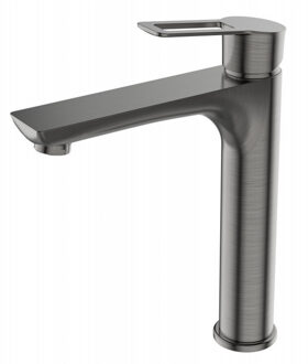 Sanimar Wastafelkraan Sanimar Tirreno Verhoogd Gunmetal