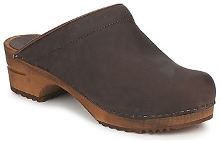 Sanita Klompen Sanita CHRISSY OPEN" Bruin - 36,37,38,39,40,41
