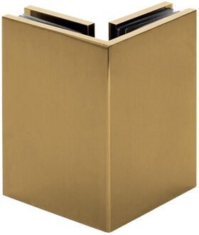 Sanitop Doorloopdouche Compleet Just Creating Profielloos 140x200 cm 140/40/40 Goud Sanitop