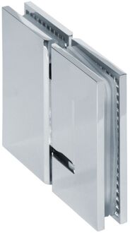 Sanitop Glasscharnier Just Creating 180 Graden 2 Stuks t.b.v. W2 Chroom