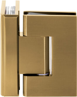 Sanitop Glasscharnier Just Creating 90 Graden 2 Stuks t.b.v. W2 Goud