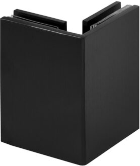 Sanitop Hoekbevestiging Just Creating 2 Stuks t.b.v. W1 en W2 Mat Zwart Wit Chroom