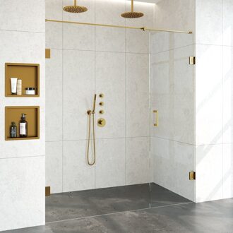 Sanitop Nisdeur Compleet Just Creating Profielloos 2-Delig 180x200 cm 120/60 Goud Sanitop