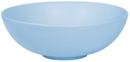 Sanitop Pastello Azzuro opbouw waskom 40x14.5cm keramiek blauw