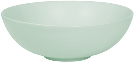 Sanitop Pastello Verde opbouw waskom 40x14.5cm keramiek groen