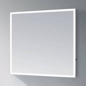 Sanitop Spiegel Edge 120cm Incl Dimbare Verlichting Aluminium