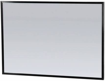 Sanitop Spiegel Sanitop Silhouette 100x70x2.5 cm Aluminium Zwart