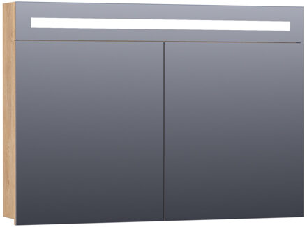 Sanitop Spiegelkast 2.0 Exclusive Line 100cm Nomad Eiken