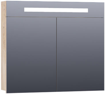 Sanitop Spiegelkast 2.0 Exclusive Line 80cm Sahara Eiken