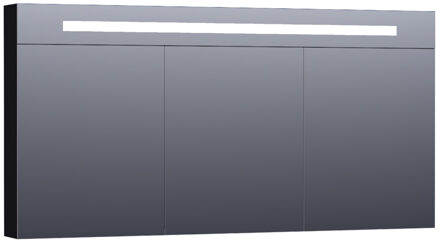 Sanitop Spiegelkast Double Face Exclusive Line 140cm Mat Zwart