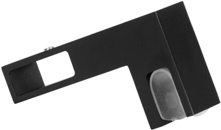 Sanitop T-Koppelstuk Just Creating t.b.v. Stabilisatiestang Mat Zwart Wit Chroom