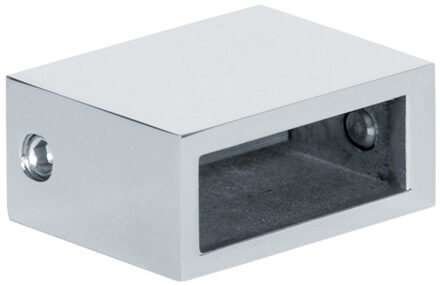 Sanitop Wanddeel Just Creating t.b.v. Stabilisatiestang Chroom