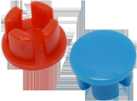 Sanivesk Afsluitpluggen Blauw+rood