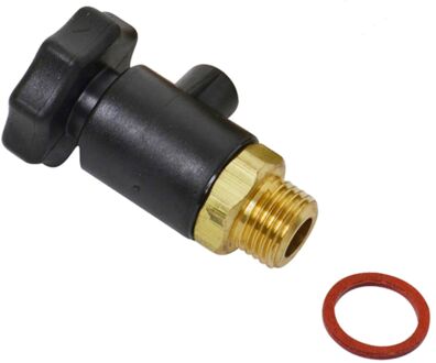 Sanivesk Aftapkraan 1/4"m Messing
