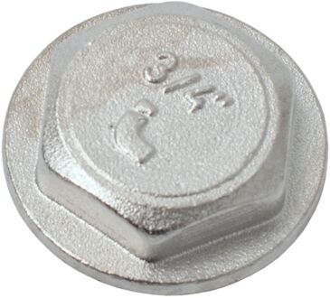 Sanivesk Draad Eindstop Chroom 3/4"m 4pp