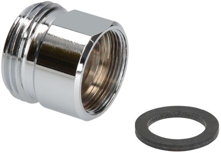 Sanivesk Draad Recht Overgang Voor Kranen M22fx3/4"m Chroom