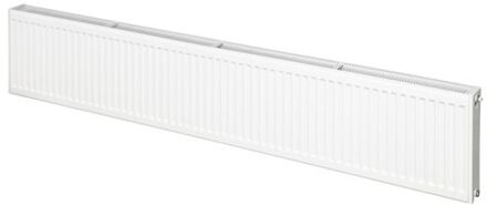 Sanivesk Duo paneelradiator 40X200x9.5cm 2202Watt Wit 1207588