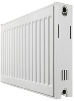 Sanivesk Duo paneelradiator 60x110x9.5cm 1714Watt Wit 1207582