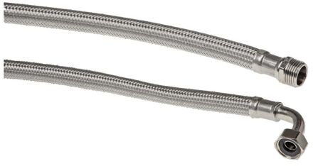 Sanivesk Flexibele Slang Pex Haaks 1/2"f X 1/2"m Dn13 80cm