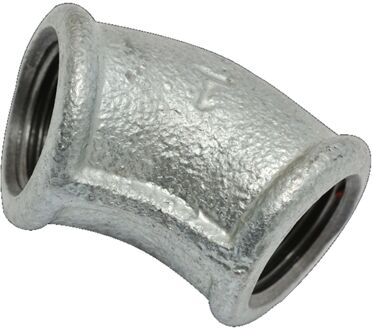 Sanivesk Galva Knie 45° 1/2"fx1/2"f