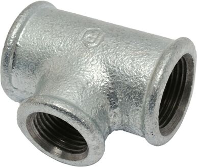 Sanivesk Galva T-stuk Verloop 3/4"fx1/2"fx3/4"f