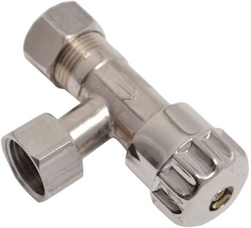 Sanivesk Hoekstopkraan 12mm X 3/8" Binnendraad Chroom