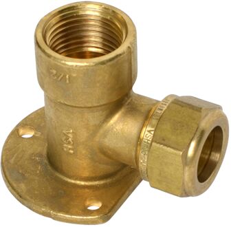 Sanivesk Knel Muurplaat 15mm X 1/2"f