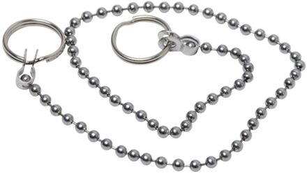 Sanivesk Kogelketting + Ringen 30cm Chroom