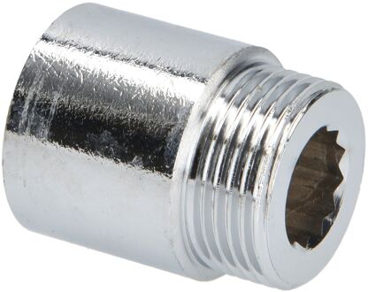 Sanivesk Kraanverlengstuk 3/4"fx3/4"m L25mm Chroom
