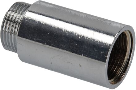 Sanivesk Kraanverlengstuk 3/4"fx3/4"m L50mm Chroom