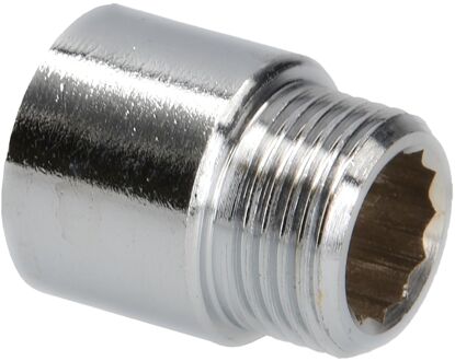Sanivesk Kraanverlengstuk 3/8"fx3/8"m L15mm Chroom