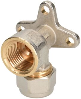 Sanivesk Meerlagen Muurplaat Dubbel 16mmx1/2"f 3 Stuks