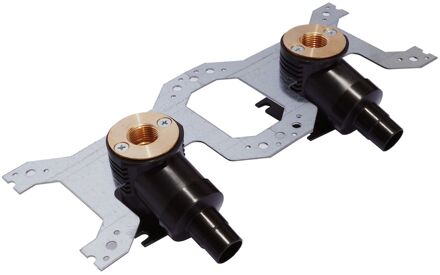 Sanivesk Meerlagen Muurplaat Dubbel Inbouw Knie 16mmx1/2"f