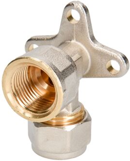 Sanivesk Meerlagen Muurplaat Knie Overgang 16mmx1/2"f