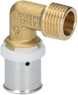 Sanivesk Meerlagen Pers Knie Overgang 20mmx1/2"m