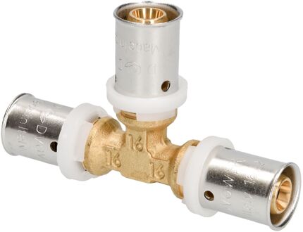 Sanivesk Meerlagen Pers T-stuk 16x16x16mm