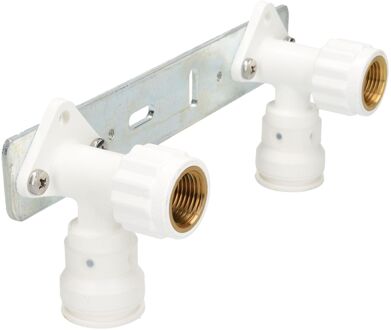 Sanivesk Meerlagen Push Dubbele Muurplaat 20mmx1/2"f 153mm