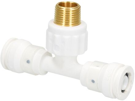 Sanivesk Meerlagen Push T-stuk 16mmx1/2"mx16mm