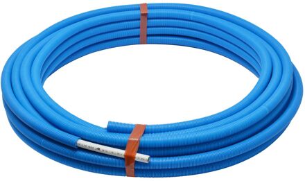 Sanivesk Meerlagenbuis Rol + Mantel Blauw 16mm 50m