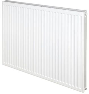 Sanivesk Paneelradiator Haceka Sanivesk Duo 100x90 cm Wit Zij-Aansluiting (2195 Watt)