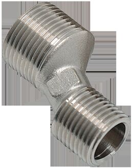 Sanivesk S-koppeling Set 3/4"mx1/2"m Chroom