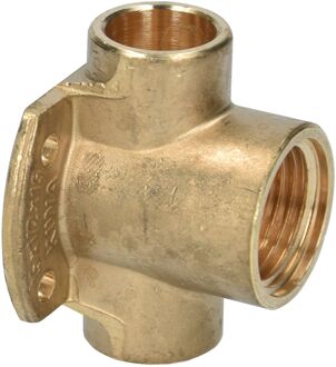 Sanivesk Soldeer Muurplaat Dubbel 15mm X 1/2"f