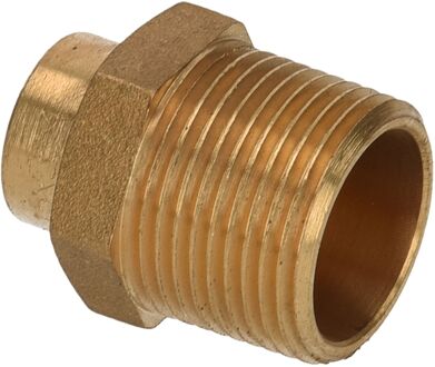 Sanivesk Soldeer Recht Overgang 15mm X 3/4"m