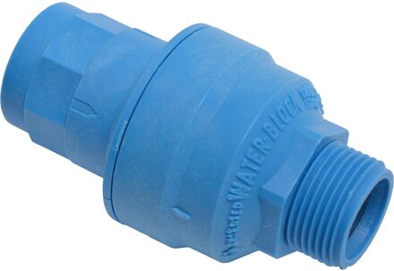 Sanivesk Sv Waterslot Instelb. 3/4"f Blauw