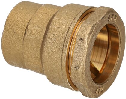 Sanivesk Tyleen Recht Overgang Messing 32mm X 1"f