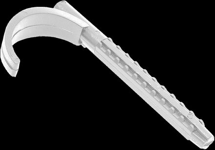 Sanivesk Vloerbeugel / Haak Enkel 10st 8-32mm Kunststof