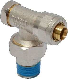 Sanivesk Voetventiel Meerlagen Haaks 1/2"mx16mm