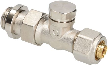 Sanivesk Voetventiel Meerlagen Recht 1/2"mx16mm