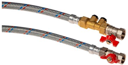 Sanivesk Vulslangset Met Vulkraan 1/2"f X 1/2f 80cm