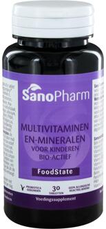 Sanopharm Voedingssupplementen Sanopharm Kindermultivitaminen en mineralen 30tab